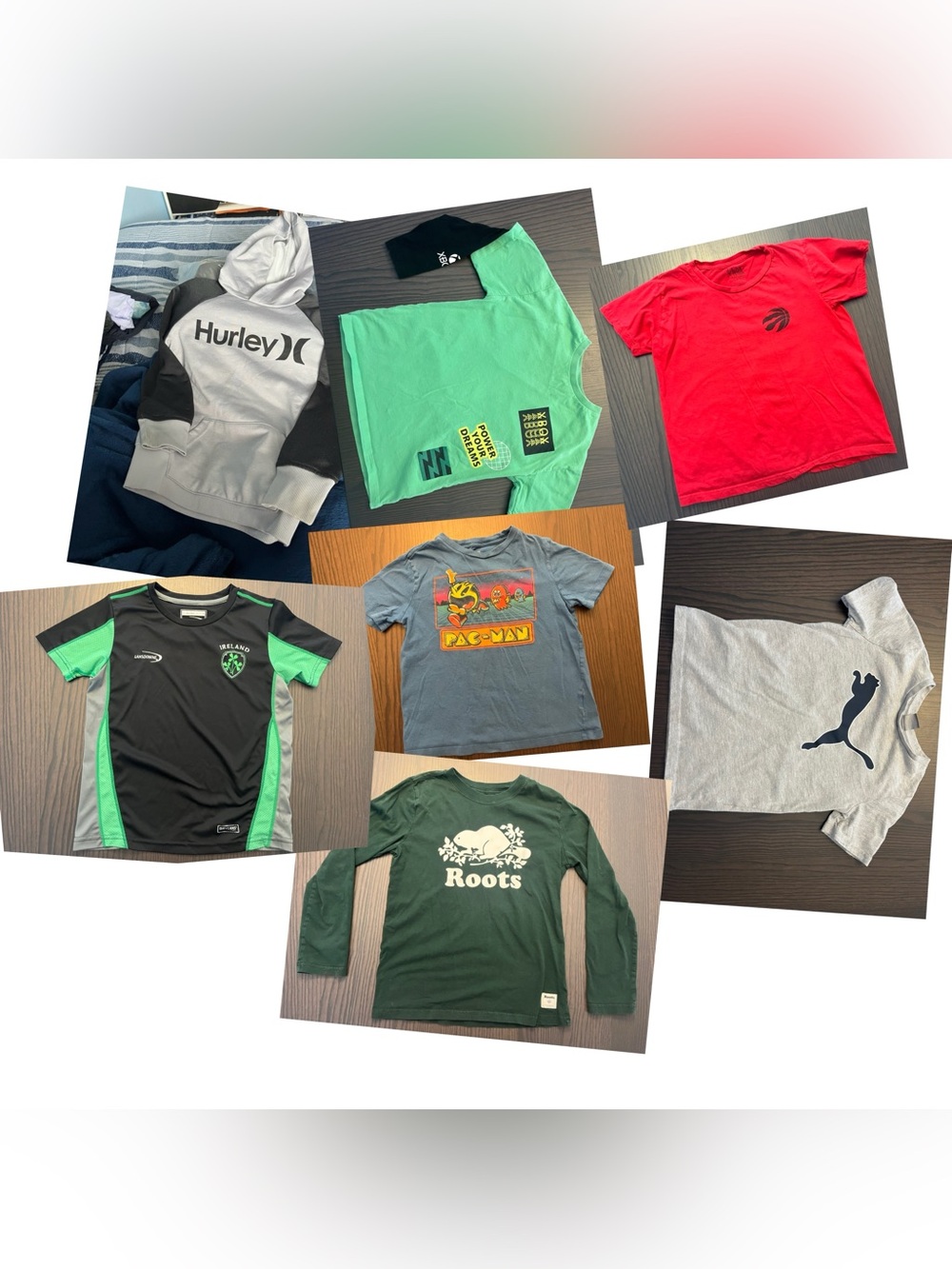 Lot of boys tops sizes 7-8